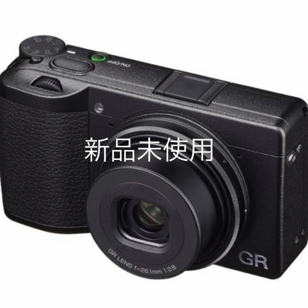 RICOH GR IIIx すり寄り ブラック 新品同様 RICOH GR IIIx すり寄り ブラック 新品同様