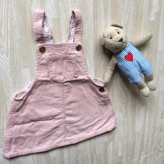 ザラキッズ(ZARA KIDS)の【美品】ZARA BABY ジャンパースカート(ワンピース)