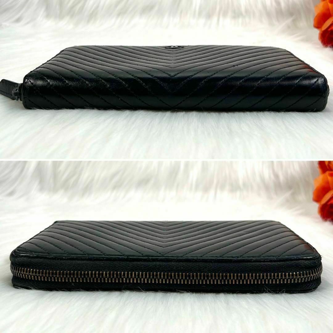 CHANEL - 希少✨シャネル CHANEL Vステッチ シェブロン 長財布 CHANEL - 希少✨シャネル CHANEL Vステッチ シェブロン 長財布