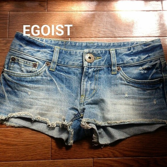 EGOIST(エゴイスト)のエゴイストEGOISTデニムショーパン レディースのパンツ(ショートパンツ)の商品写真