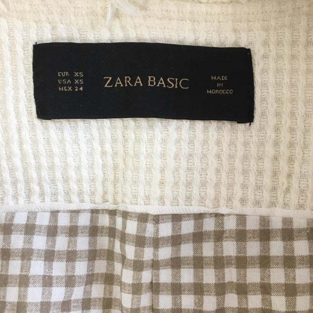 ZARA(ザラ)のZARA♡ノーカラージャケット レディースのジャケット/アウター(ノーカラージャケット)の商品写真