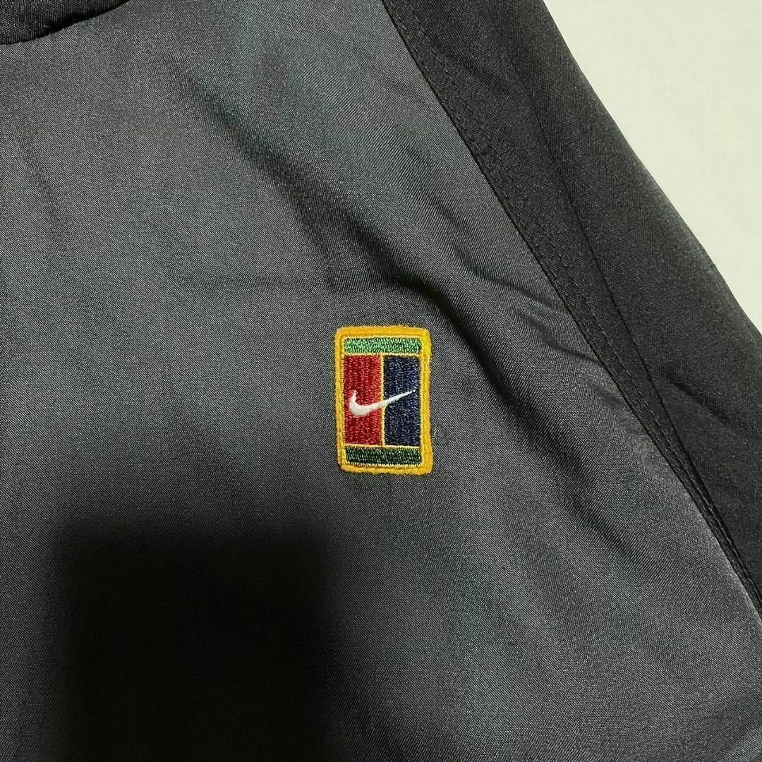 NIKE - 90s NIKE 白タグ ロゴ刺繍 2トーンカラーナイロン NIKE - 90s NIKE 白タグ ロゴ刺繍 2トーンカラーナイロン
