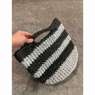 ハンドメイド編みバッグ(トートバッグ)