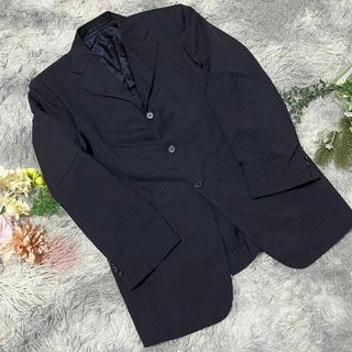 ユナイテッドアローズ(UNITED ARROWS)の【UNITED ARROWS】テーラードジャケット　ストライプ　(46)(テーラードジャケット)