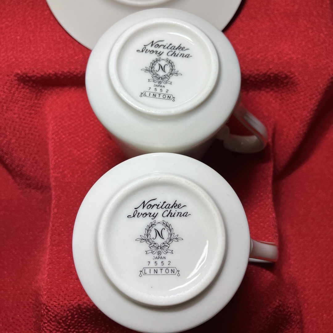 Noritake - ノリタケLINTON デミタスカップ&ソーサー Noritake - ノリタケLINTON デミタスカップ&ソーサー