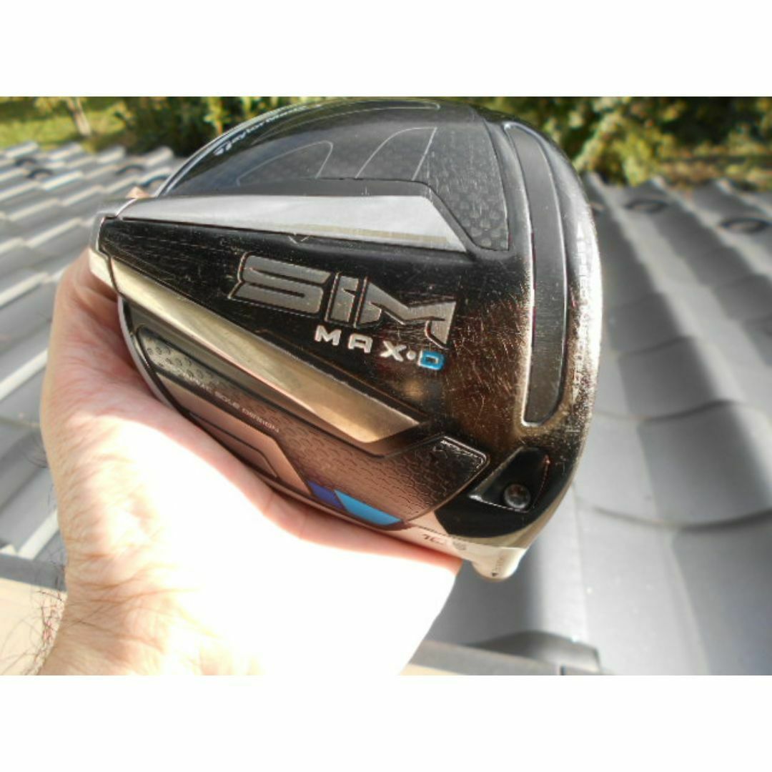 TaylorMade - SIM　 ＭＡＸ Ｄ　タイプ　ドライバー　１０．５度　ヘッドのみ