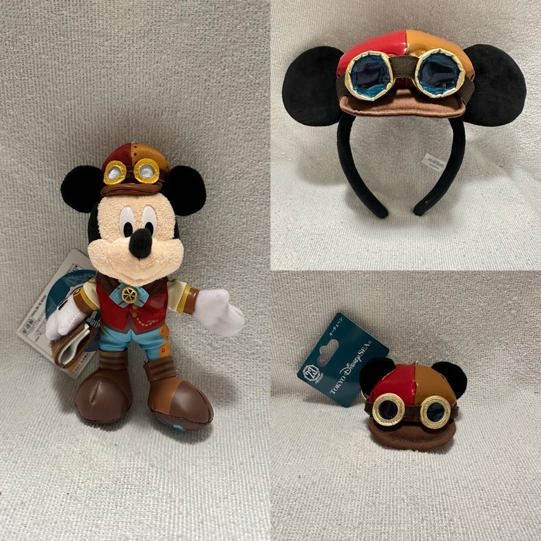 ミッキーマウス - ディズニーシー23周年 カチューシ、キー ミッキーマウス - ディズニーシー23周年 カチューシ、キー