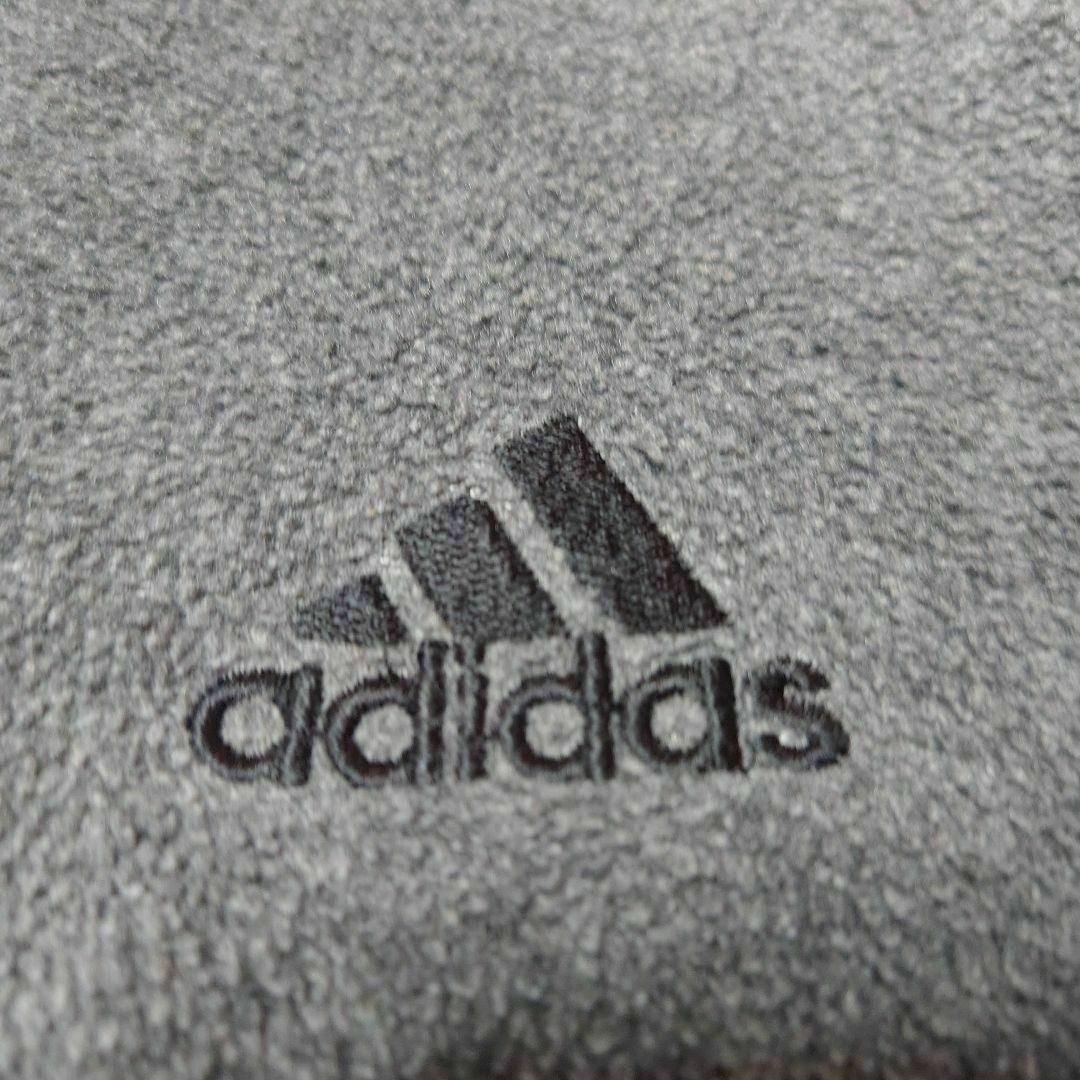 00s adidas ビッグロゴ刺繍 ハーフジップフリースプルオーバー 古着 00s adidas ビッグロゴ刺繍 ハーフジップフリースプルオーバー 古着