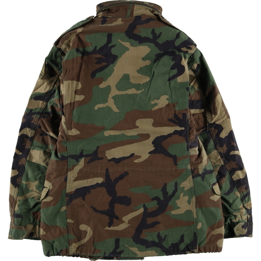 古着 90年代 米軍実品 U.S.ARMY M-65 迷彩柄 ウッドランドカモ 古着 90年代 米軍実品 U.S.ARMY M-65 迷彩柄 ウッドランドカモ