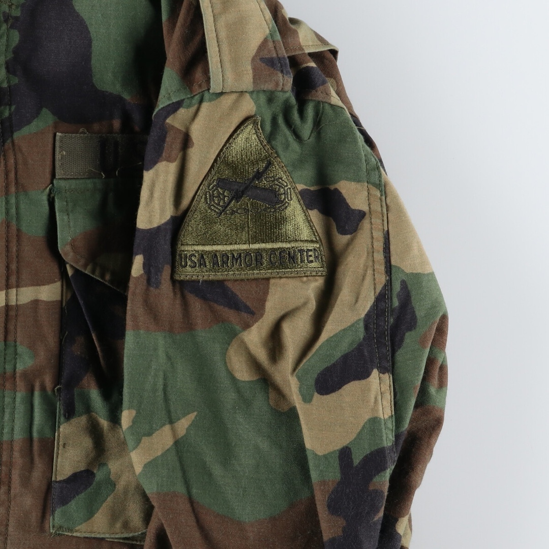 古着 90年代 米軍実品 U.S.ARMY M-65 迷彩柄 ウッドランドカモ 古着 90年代 米軍実品 U.S.ARMY M-65 迷彩柄 ウッドランドカモ