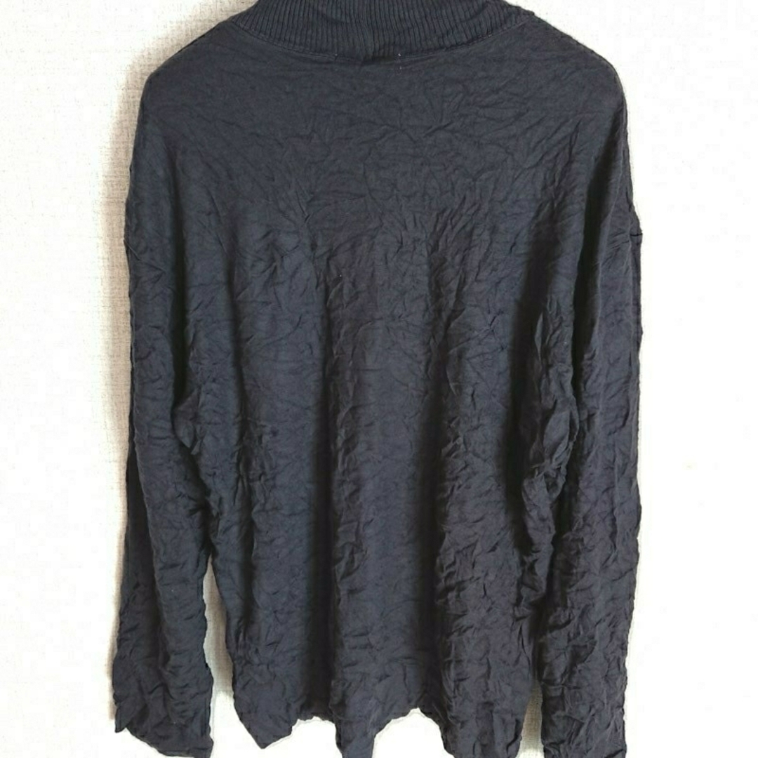 イッセイミヤケ ISSEY MIYAKE 長袖カットソー シワ加工 メンズ イッセイミヤケ ISSEY MIYAKE 長袖カットソー シワ加工 メンズ