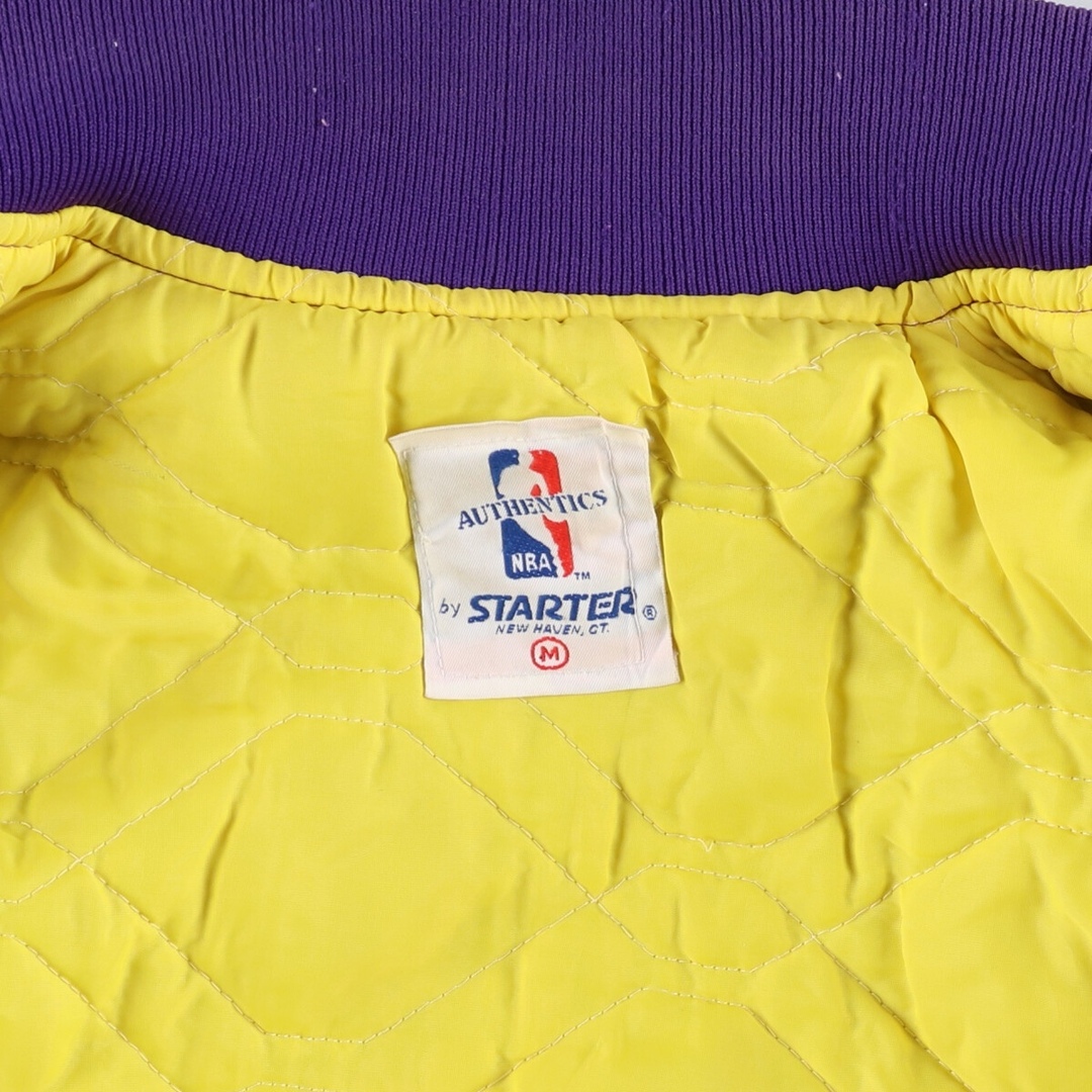 古着 90年代 スターター Starter NBA LOS ANGELES LAKERS 古着 90年代 スターター Starter NBA LOS ANGELES LAKERS
