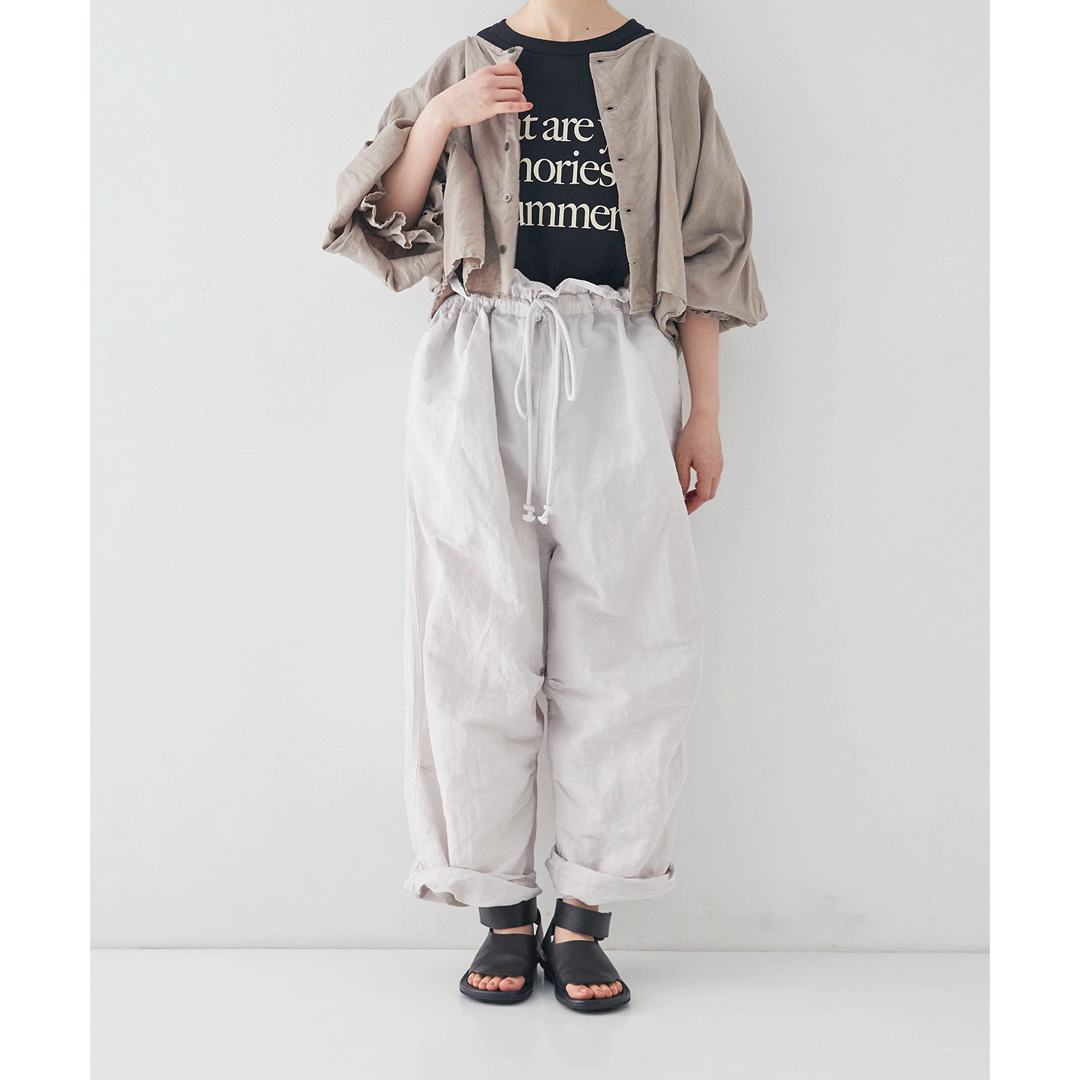 nest Robe - 【UpcycleLino】キャンディスリーブ2wayボレロ nest Robe - 【UpcycleLino】キャンディスリーブ2wayボレロ