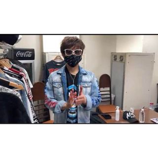 ディースクエアード(DSQUARED2)のラルク tetsuya 着用　ディースクエアード ペプシ　デニムジャケット(Gジャン/デニムジャケット)