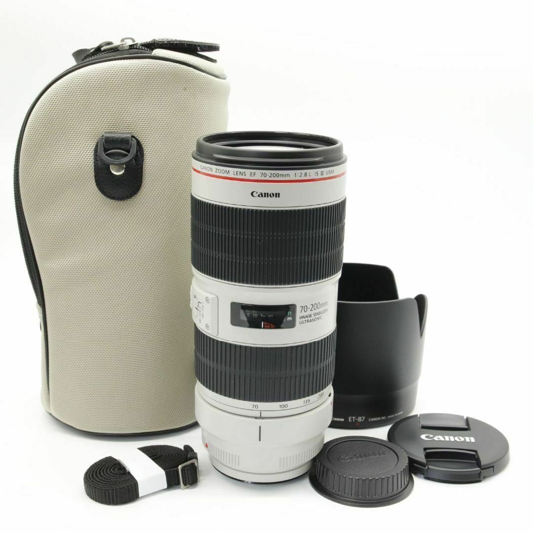 Canon - □ほぼ新品□ EF70-200mm F2.8L IS III USMの通販 by Canon - □ほぼ新品□ EF70-200mm F2.8L IS III USMの通販 by