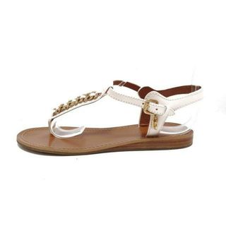 COACH - COACH(コーチ) サンダル EUR 36.5 レディース - 白 COACH - COACH(コーチ) サンダル EUR 36.5 レディース - 白
