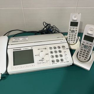 パナソニック(Panasonic)のお値下げ パナソニック電話親機＋子機2台(その他)