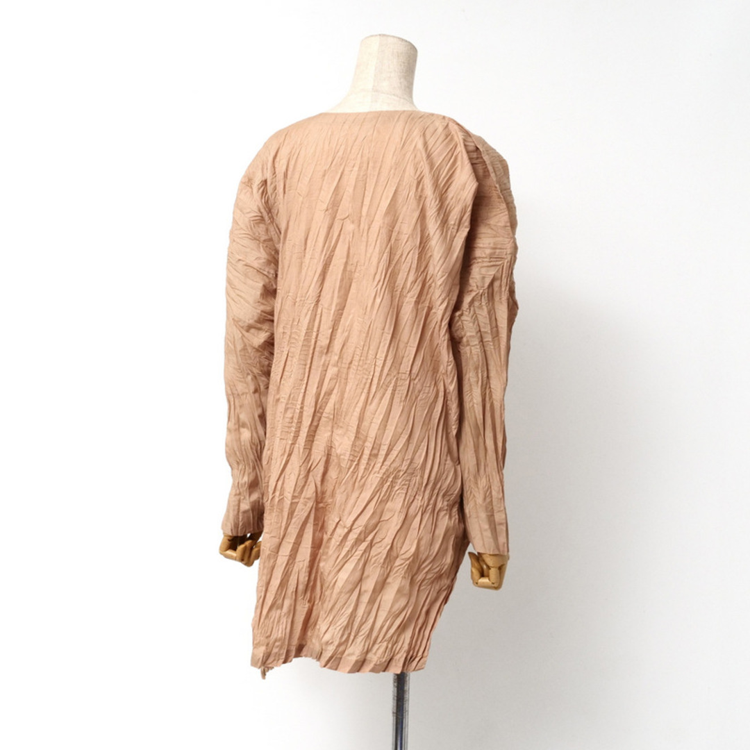 オンラインショップ MIYAKE ISSEY □未使用品□me ミー 長袖シャツ イッセイミヤケ トップス