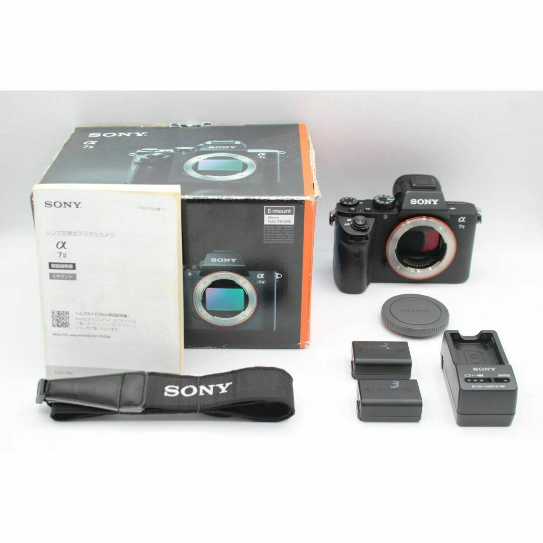 SONY ソニー α7II ILCE-7M2 ボディ◇元箱付♪0918 カメラ SONY ソニー α7II ILCE-7M2 ボディ◇元箱付♪0918 カメラ