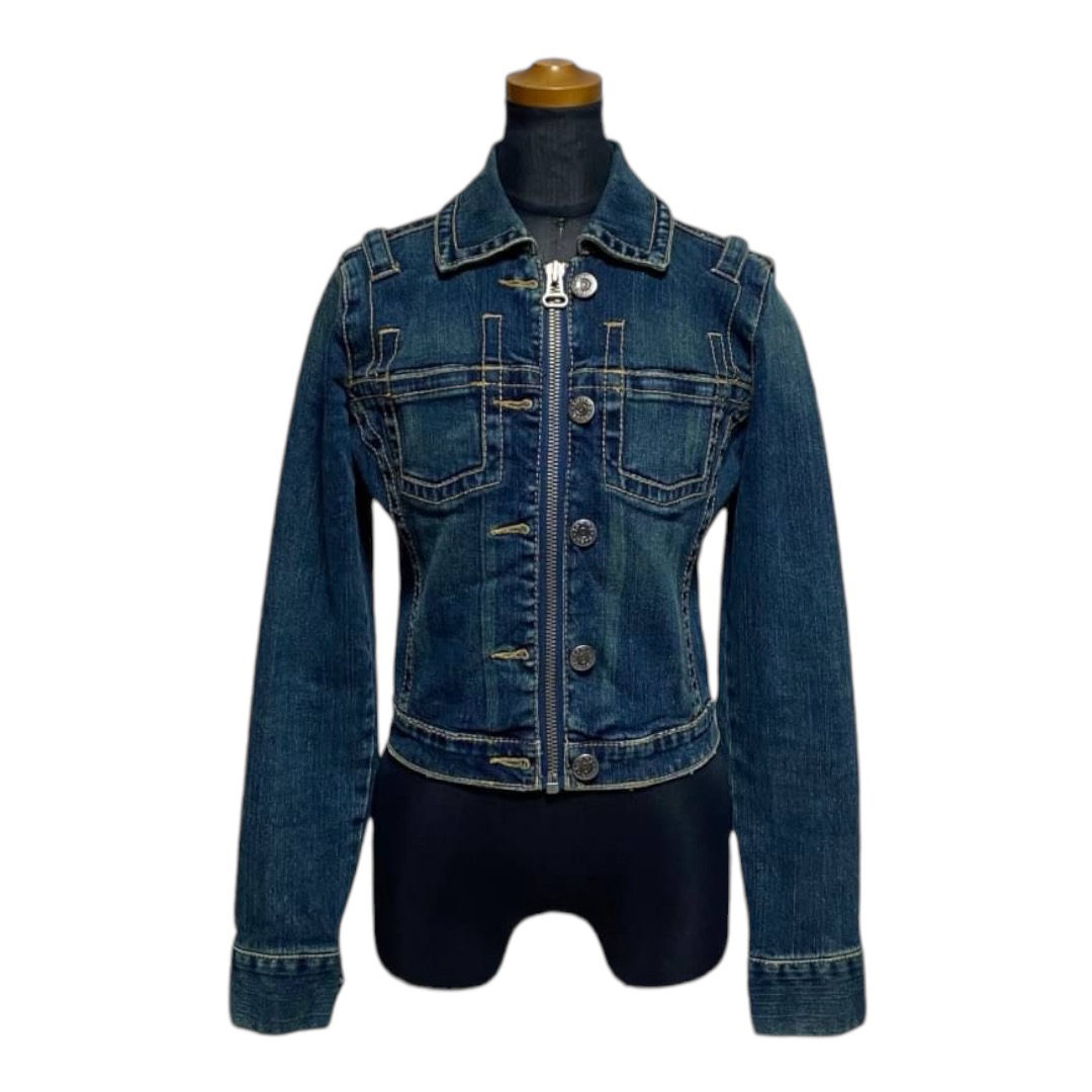 TOMMY JEANS - トミージーンズ ジップアップ デニム ジャケット TOMMY JEANS - トミージーンズ ジップアップ デニム ジャケット