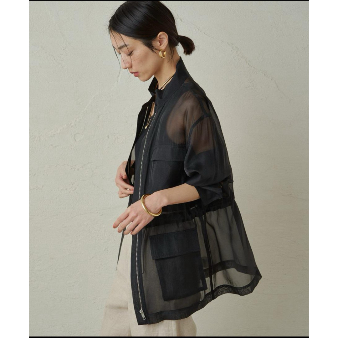 Loungedress - Loungedress オーガンジーM65の通販 by 0117shop Loungedress - Loungedress オーガンジーM65の通販 by 0117shop