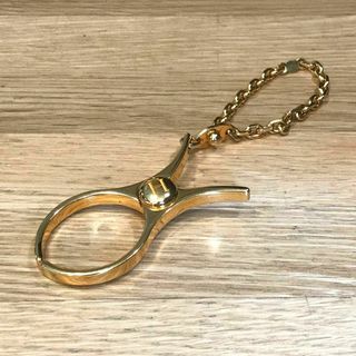エルメス(HERMES)の良品 エルメス 現行 フィルー グローブホルダー バッグチャーム ゴールド(その他)