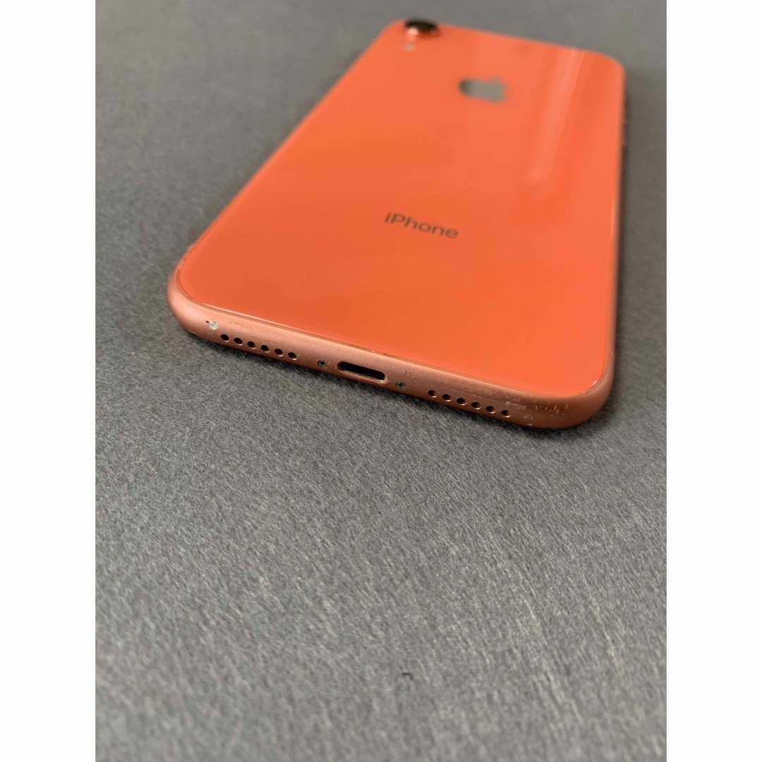 美品 国内版 SIMフリー iPhoneXR 128GB コーラル色 美品 国内版 SIMフリー iPhoneXR 128GB コーラル色