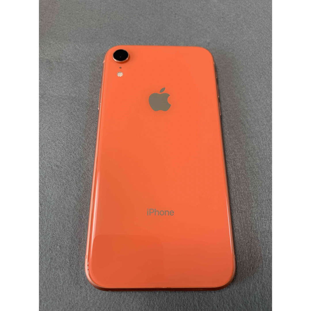 美品 国内版 SIMフリー iPhoneXR 128GB コーラル色 美品 国内版 SIMフリー iPhoneXR 128GB コーラル色