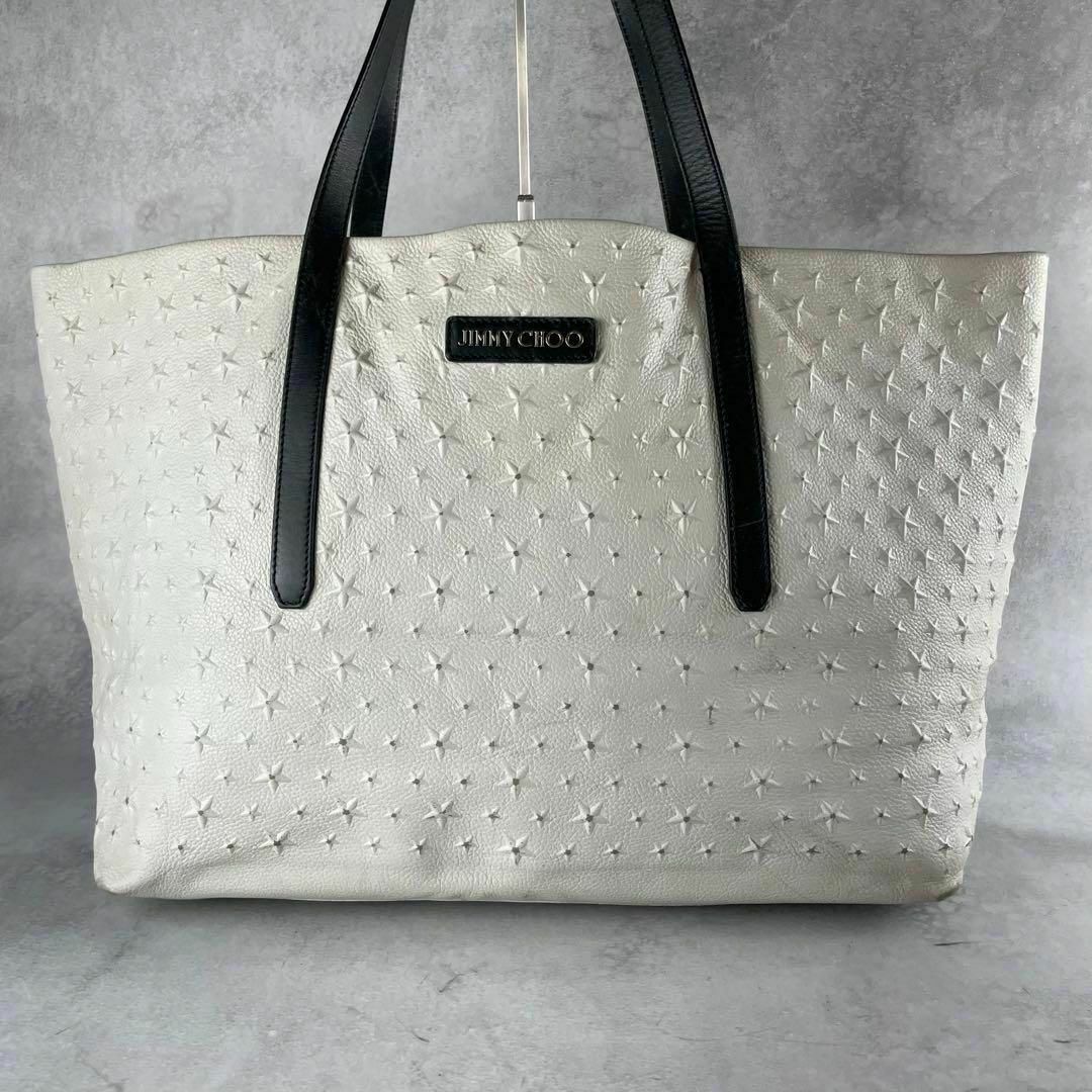 JIMMY CHOO - 入手困難✨ ジミーチュウ トートバッグ エンボス JIMMY CHOO - 入手困難✨ ジミーチュウ トートバッグ エンボス