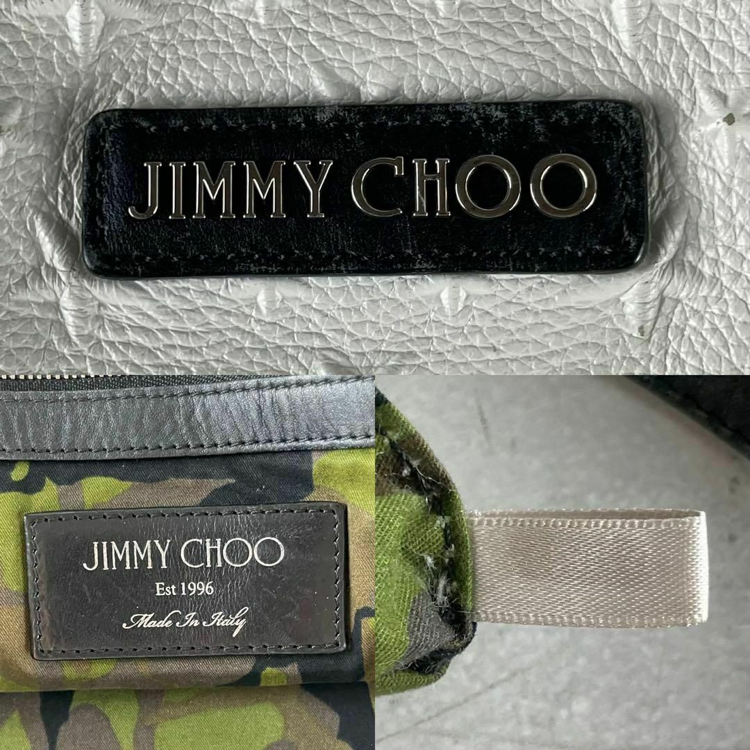 JIMMY CHOO - 入手困難✨ ジミーチュウ トートバッグ エンボス JIMMY CHOO - 入手困難✨ ジミーチュウ トートバッグ エンボス