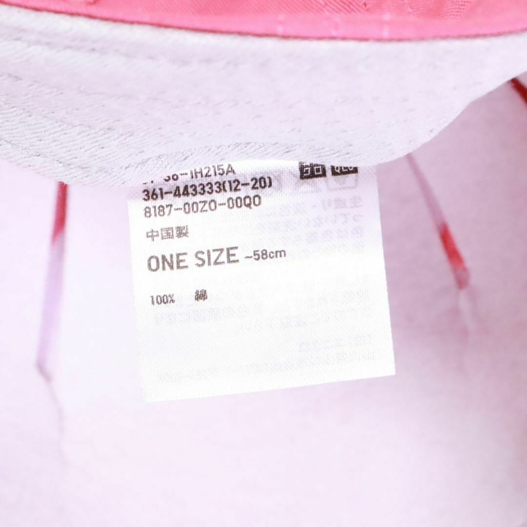 UNIQLO - UNIQLO ユニクロ RF キャップ ピンク タグ付き ⑤の