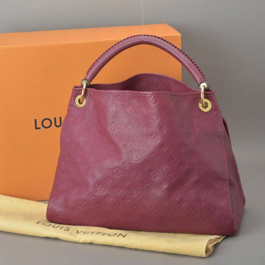 LOUIS VUITTON - ルイヴィトン◇アーツィーMM トートバッグ モノグラム アンプラント パープル