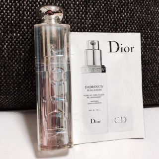 ディオール(Dior)のディオール♡口紅＆美白リキッドファンデ(その他)