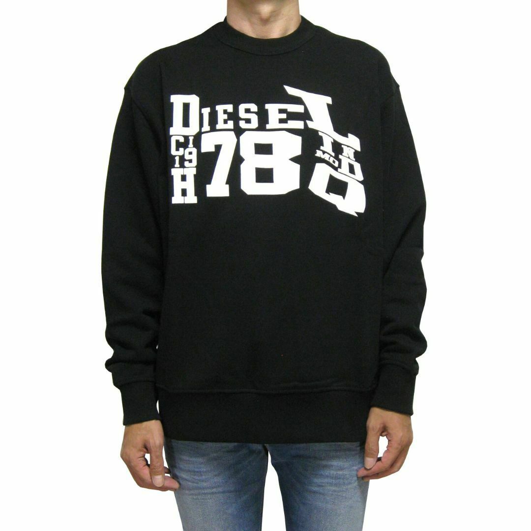 DIESEL - DIESEL 発泡ロゴプリント トレーナー S-MACS-G2 Mサイズ