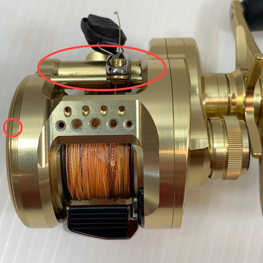 Y261R22221】美品 シマノ カルカッタ 101XT 左（Yahoo