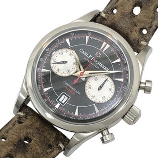 　CARL F. BUCHERER MANERO FLYBACK カール F. ブヘラ マネロ フライバック 00.10919.08.33.02 SS 自動巻き メンズ 腕時計(その他)