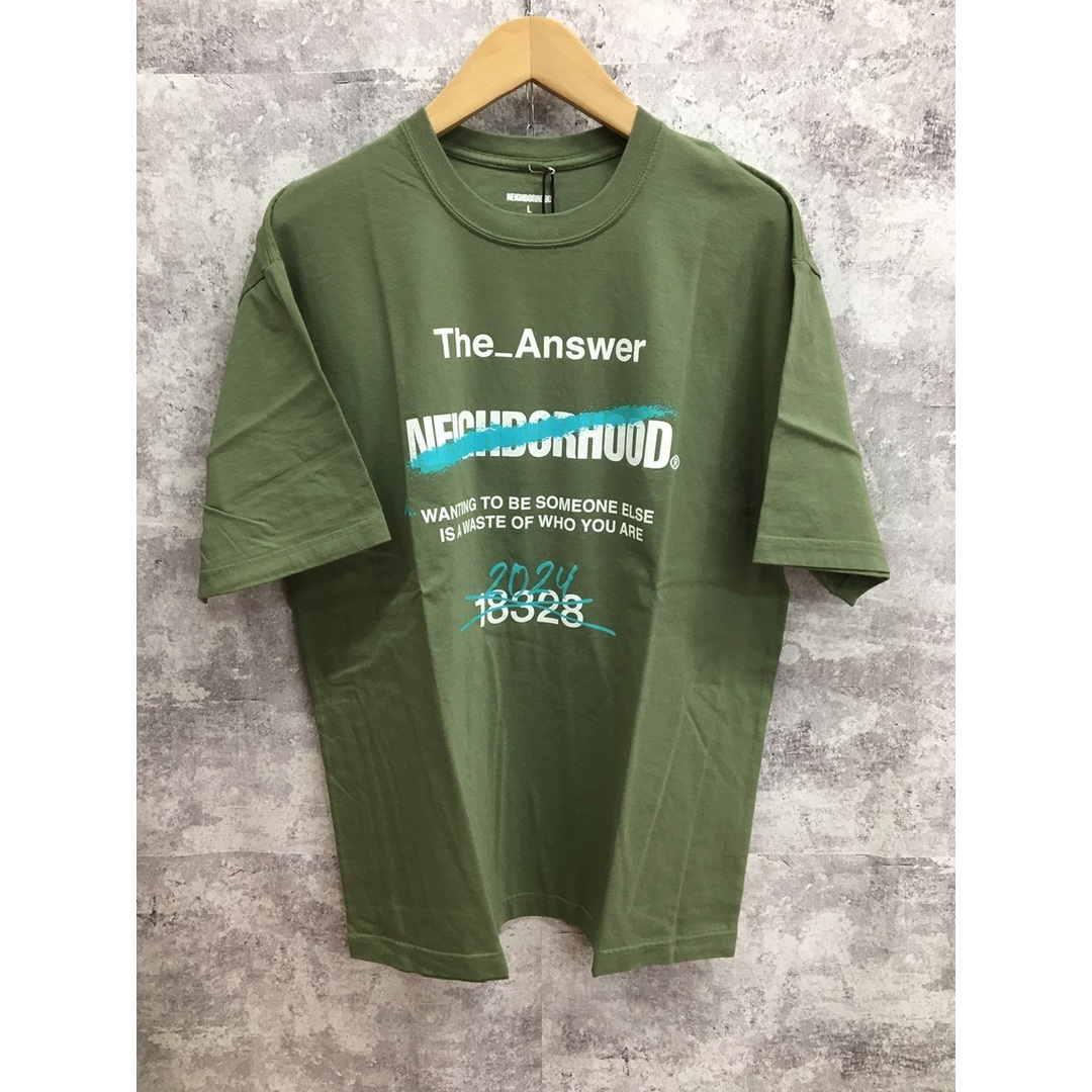 NEIGHBORHOOD - NEIGHBORHOOD NH. TEE SS-13 ネイバーフッド 24aw Tシャツ オリーブドラブ【4179-004】