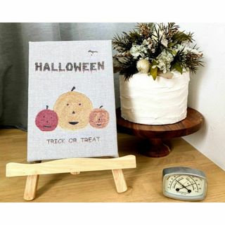 イラストパネル　HALLOWEENタテ　織鶴(インテリア雑貨)