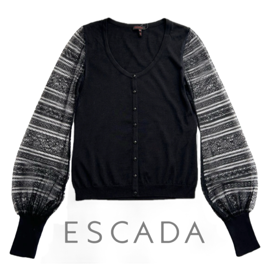 ESCADA - 定価24万 ESCADA エスカーダ ウールシルクカシミヤ ESCADA - 定価24万 ESCADA エスカーダ ウールシルクカシミヤ