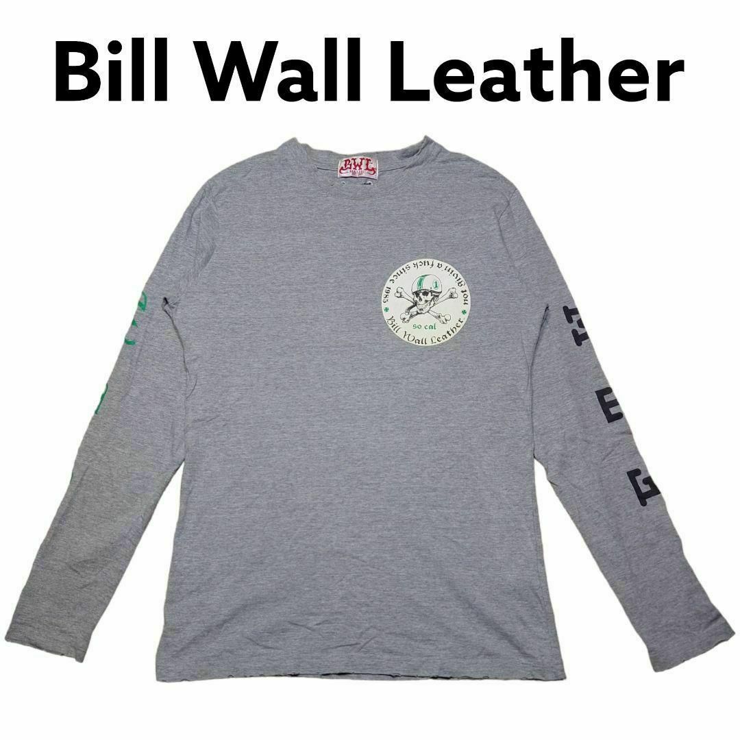 BILL WALL LEATHER - BWL ダメージ加工ロンT ビルウォールレザー BILL WALL LEATHER - BWL ダメージ加工ロンT ビルウォールレザー