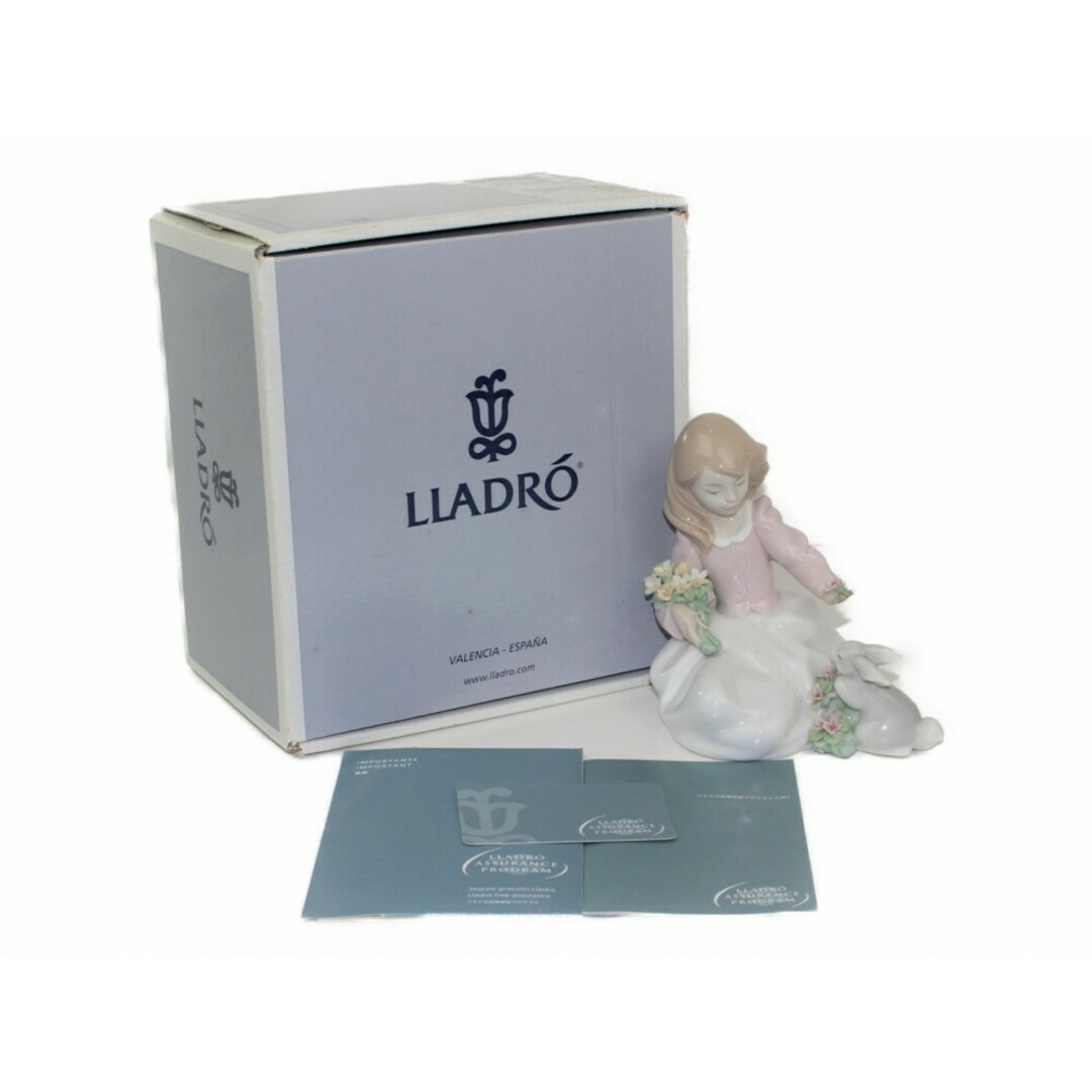 箱あり】LLADRO リヤドロ うさぎと仲良し マルチカラー お祝い 箱あり】LLADRO リヤドロ うさぎと仲良し マルチカラー お祝い