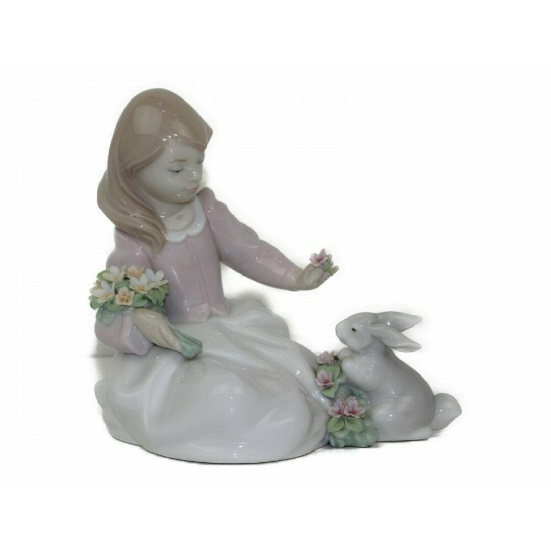 箱あり】LLADRO リヤドロ うさぎと仲良し マルチカラー お祝い 箱あり】LLADRO リヤドロ うさぎと仲良し マルチカラー お祝い