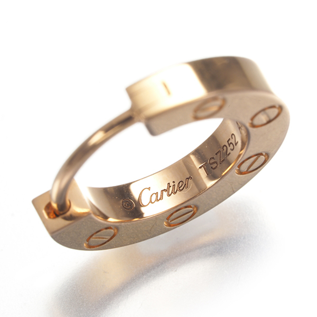 Cartier - カルティエ ピアス ラブ シングル フープ 片耳 K18PG Cartier - カルティエ ピアス ラブ シングル フープ 片耳 K18PG