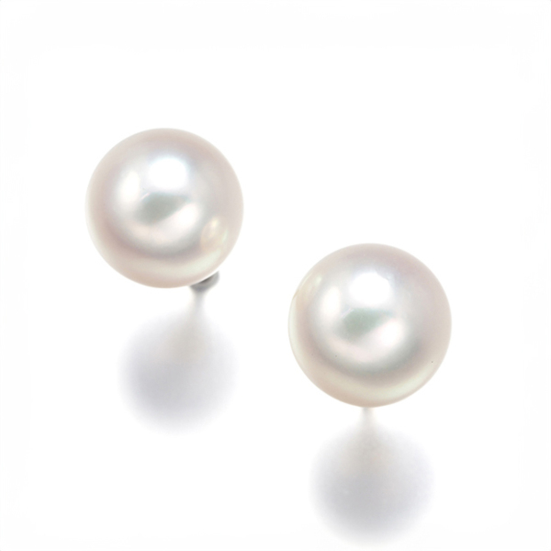 MIKIMOTO - ミキモト ピアス パール 真珠 8.0mm 一粒 K18YG の MIKIMOTO - ミキモト ピアス パール 真珠 8.0mm 一粒 K18YG の