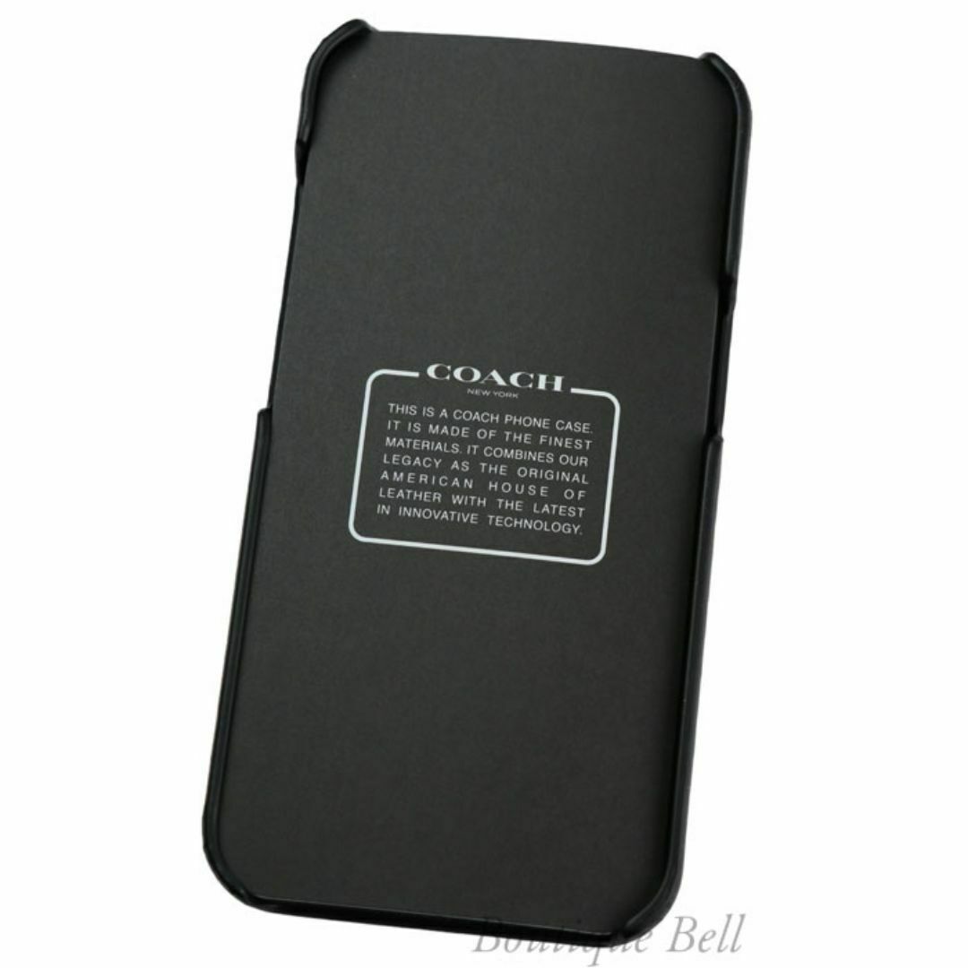 コーチ】レトロ C ロゴ iPhone13 iPhone14 ケース ブラック コーチ】レトロ C ロゴ iPhone13 iPhone14 ケース ブラック