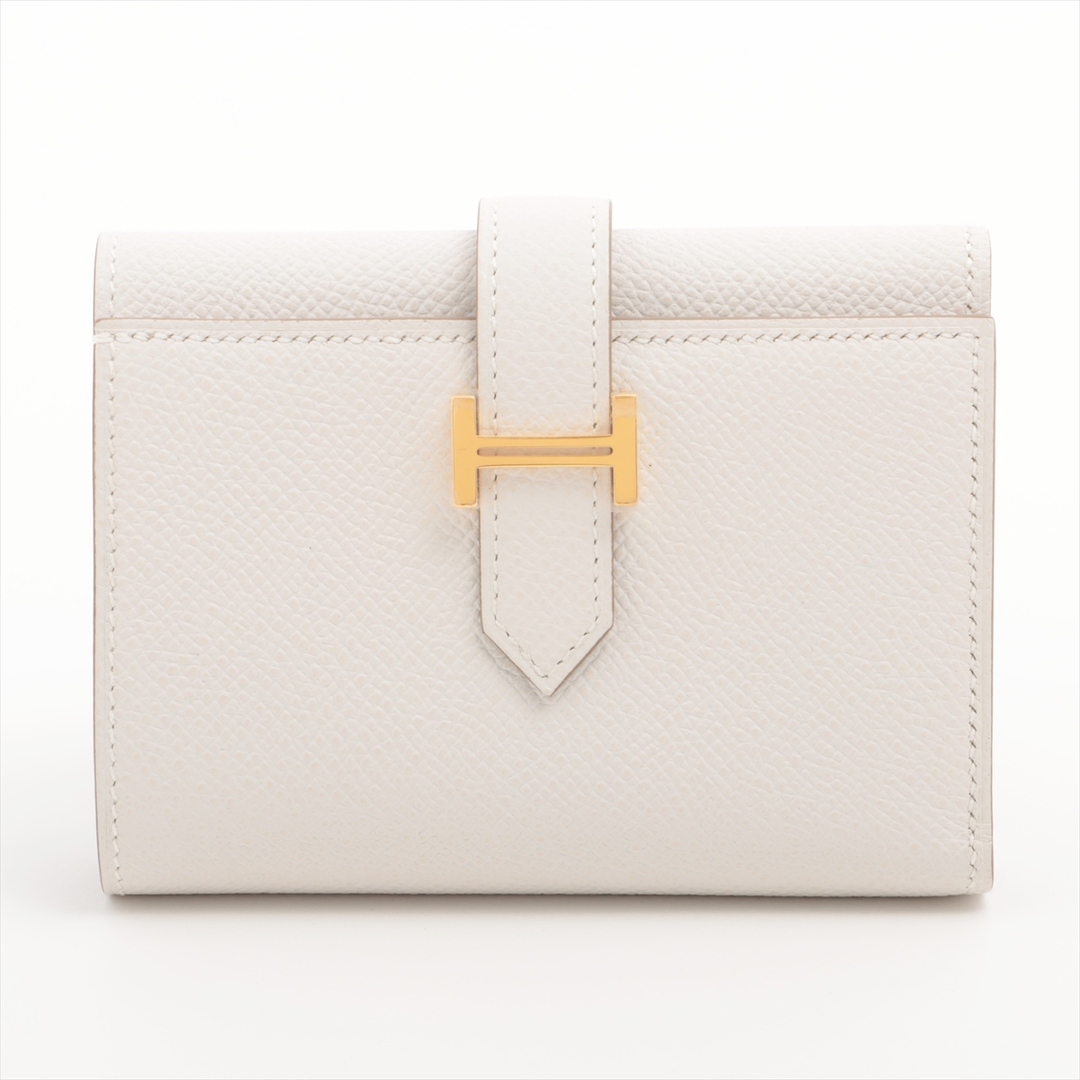 HERMES - エルメス ベアン コンビネ ヴォーエプソン  ホワイト レディース コンパ