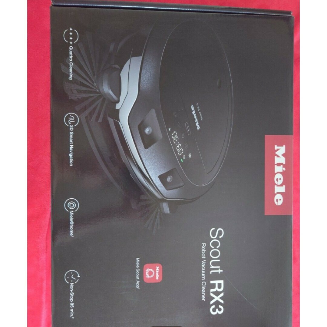 Miele (ミーレ) ロボット掃除機 Scout RX3 強力吸引 お掃除ロボ Miele (ミーレ) ロボット掃除機 Scout RX3 強力吸引 お掃除ロボ