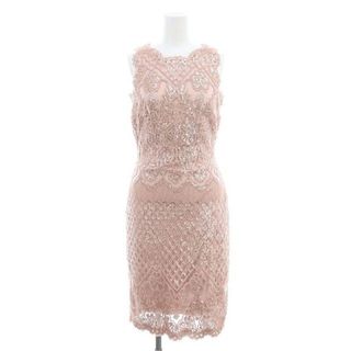 タダシショウジ(TADASHI SHOJI)のタダシショージ ドレス ワンピース ノースリーブ ひざ丈 スパンコール 2(ひざ丈ワンピース)