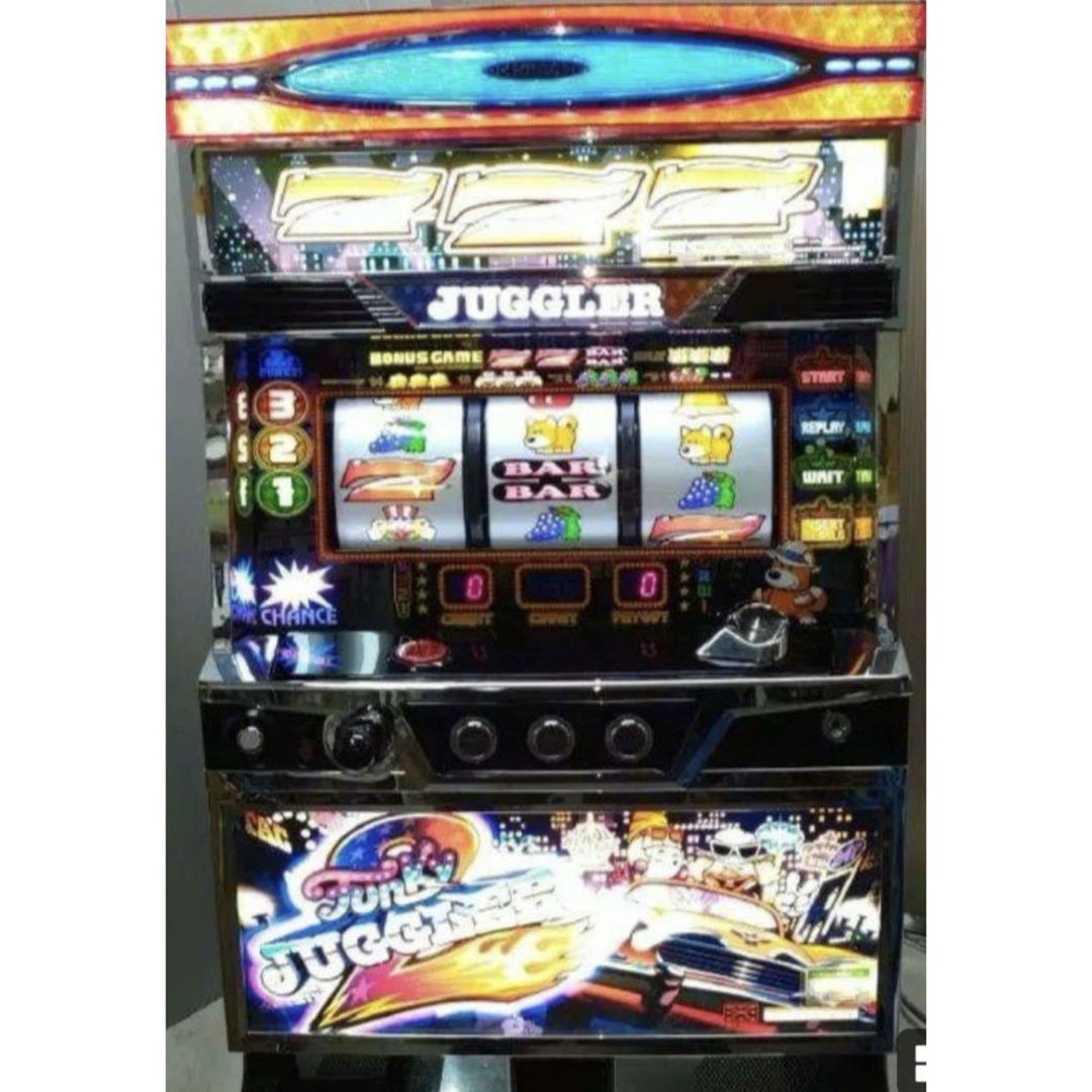 パチスロ実機 ファンキージャグラー2 オートプレイコイン不要機 パチスロ実機 ファンキージャグラー2 オートプレイコイン不要機