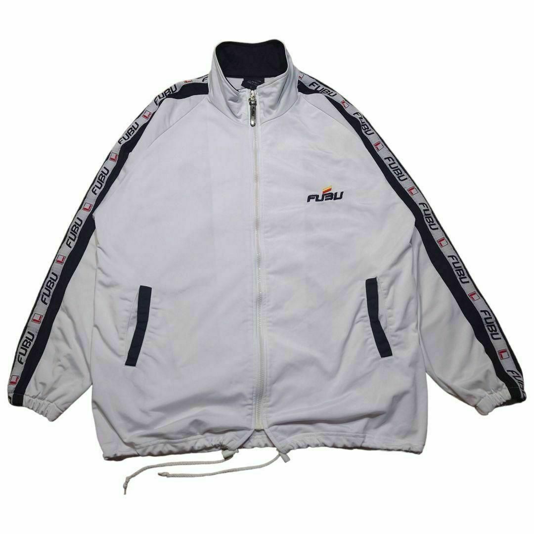 FUBU - 90s FUBU ビッグロゴ刺繍 トラックジャケット 古着 フブ FUBU - 90s FUBU ビッグロゴ刺繍 トラックジャケット 古着 フブ